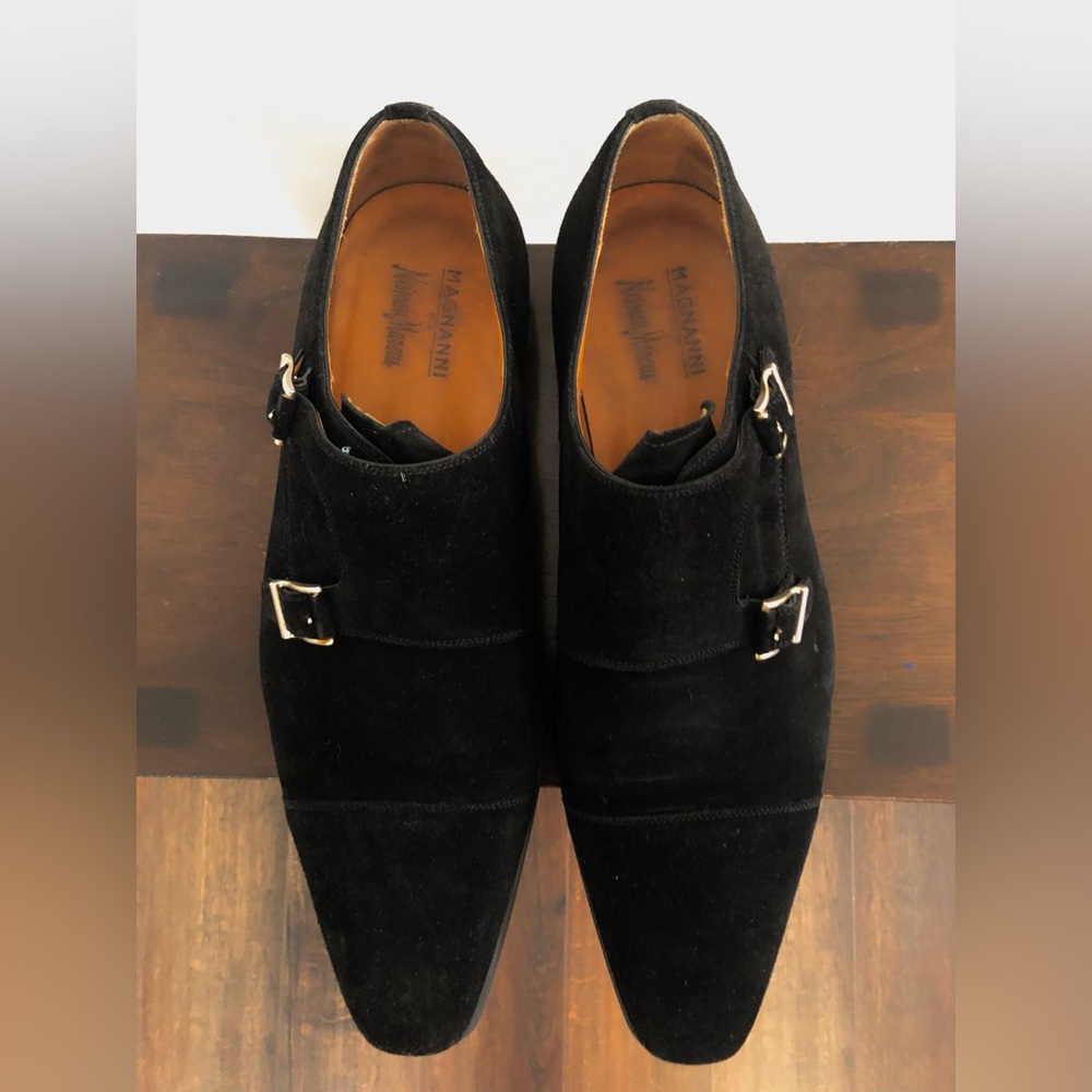 Mens Magnanni for Cole Haan suede shoes.